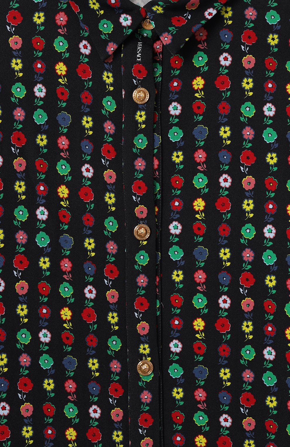 Платье-рубашка из вискозы VERSACE, арт. 1016345/1A11434/8-14, фото 3