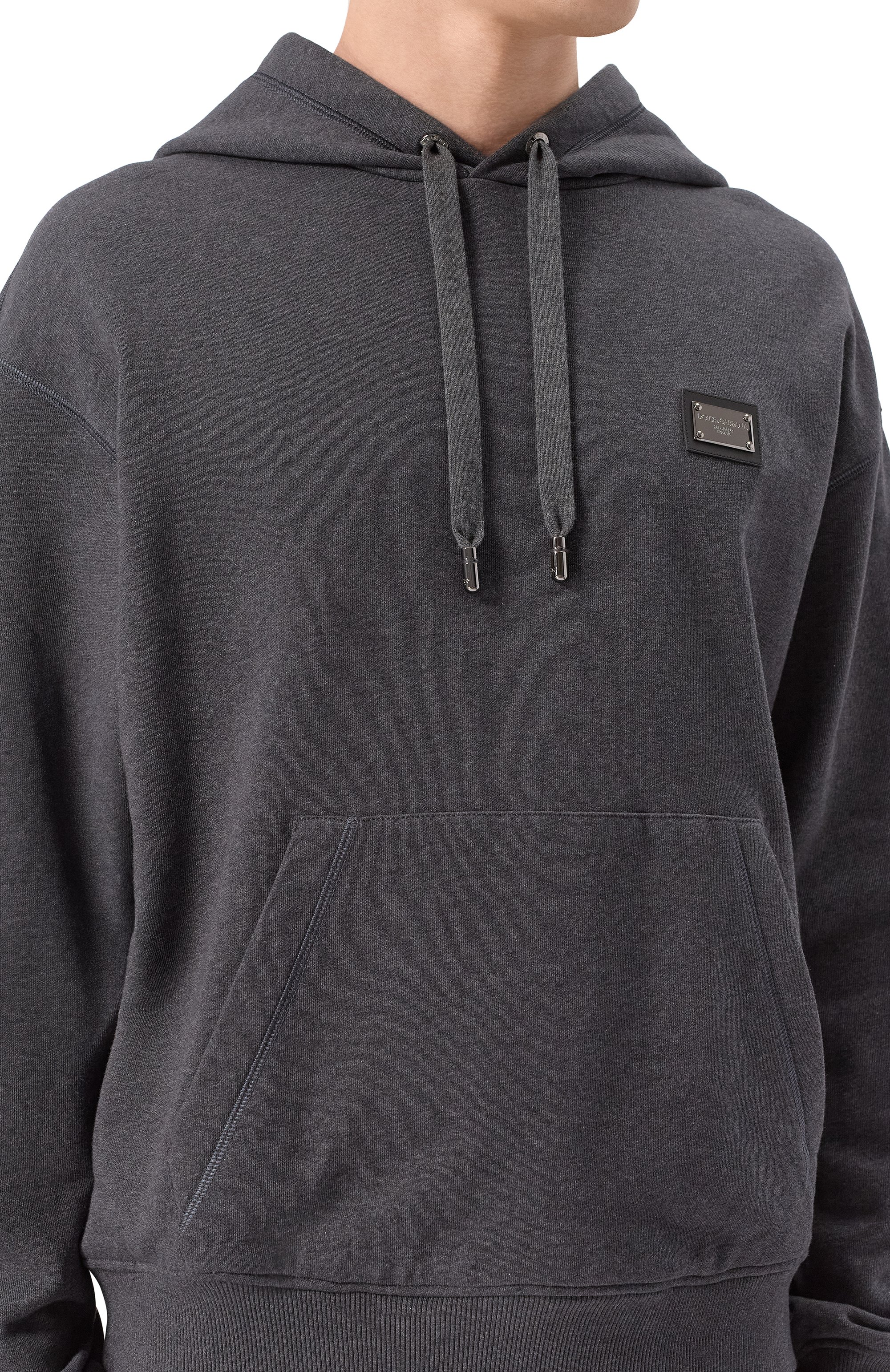 Хлопковое худи DOLCE & GABBANA, арт. G9ZU0T/G7F2G, фото 5