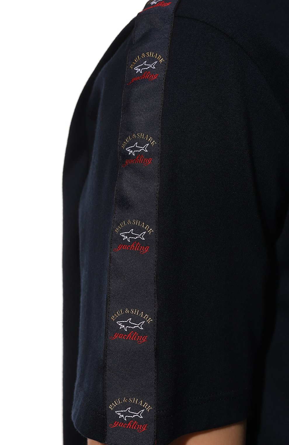 Хлопковая футболка PAUL&SHARK, арт. 23411012, фото 5