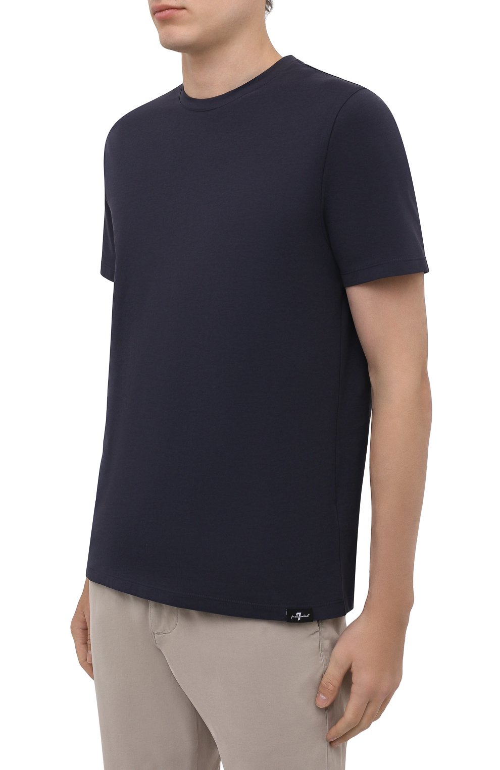 Хлопковая футболка 7 FOR ALL MANKIND, арт. JSIM2370NA, фото 3