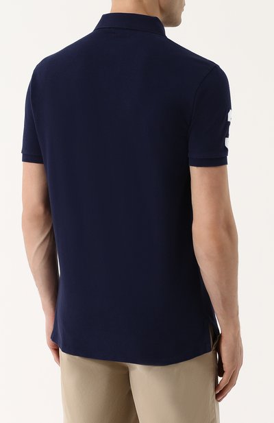 Хлопковое поло POLO RALPH LAUREN, арт. 710688969, фото 4