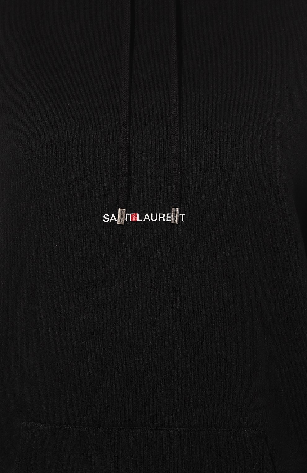 Хлопковое худи SAINT LAURENT, арт. 677256/YB2EZ, фото 5