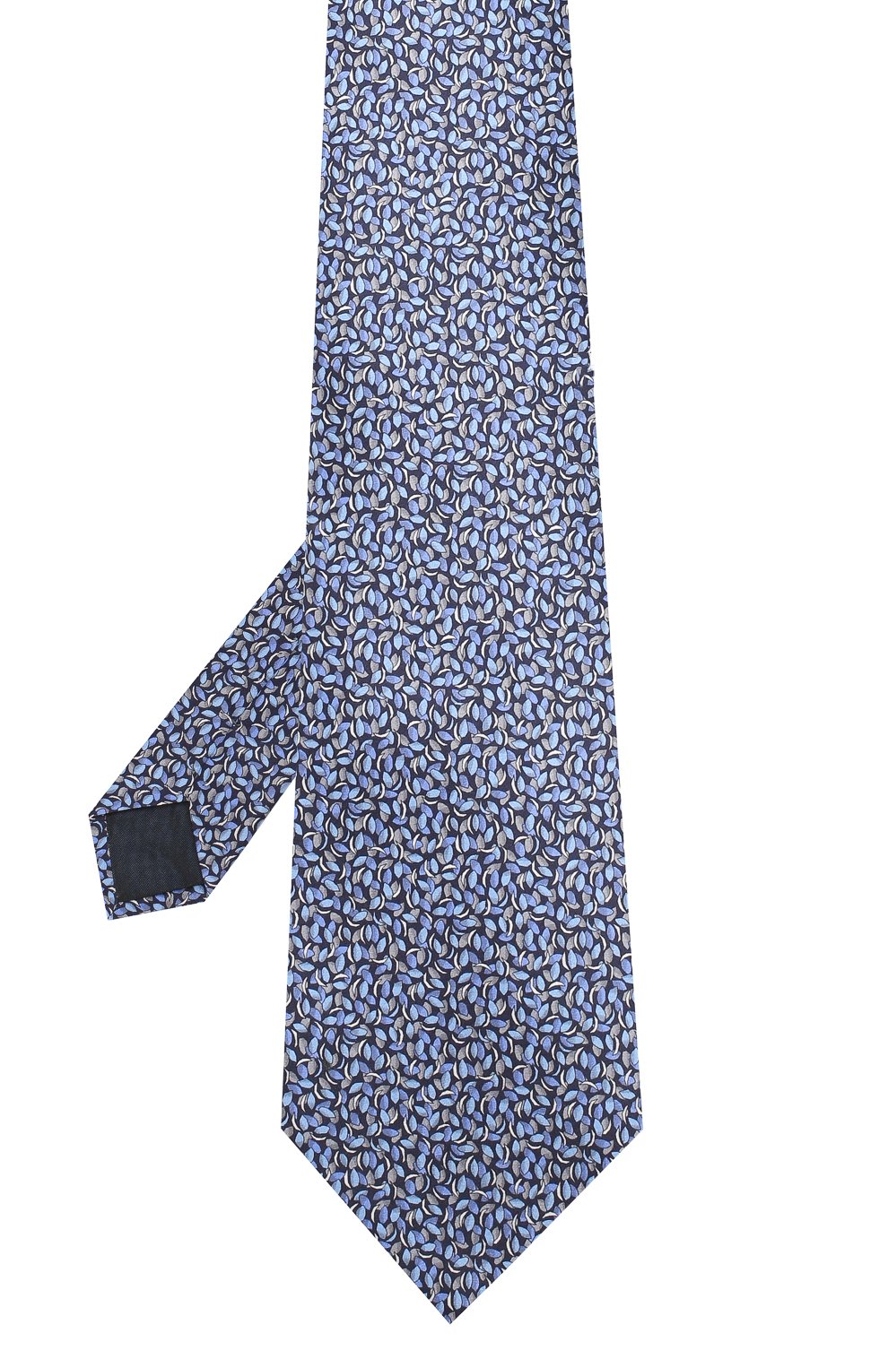 Шелковый галстук LANVIN синего цвета по цене 11950 руб., арт. 2318/TIE, фото 2 Шелковый галстук LANVIN, арт. 2318/TIE, фото 2