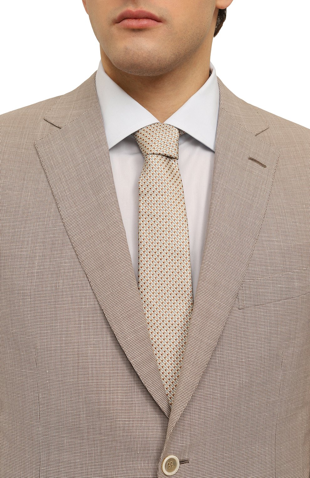 Галстук из шелка и хлопка VAN LAACK, арт. LER0Y/K04179, фото 2