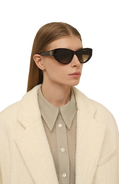 Солнцезащитные очки ALEXANDER MCQUEEN, арт. AM0377S 002, фото 2