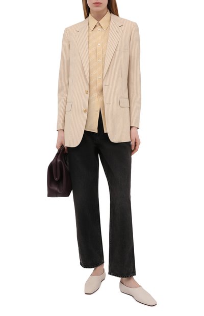 Джинсы CELINE черного цвета по цене 72700 руб., арт. 2N500511N, фото 2 Джинсы CELINE, арт. 2N500511N, фото 2