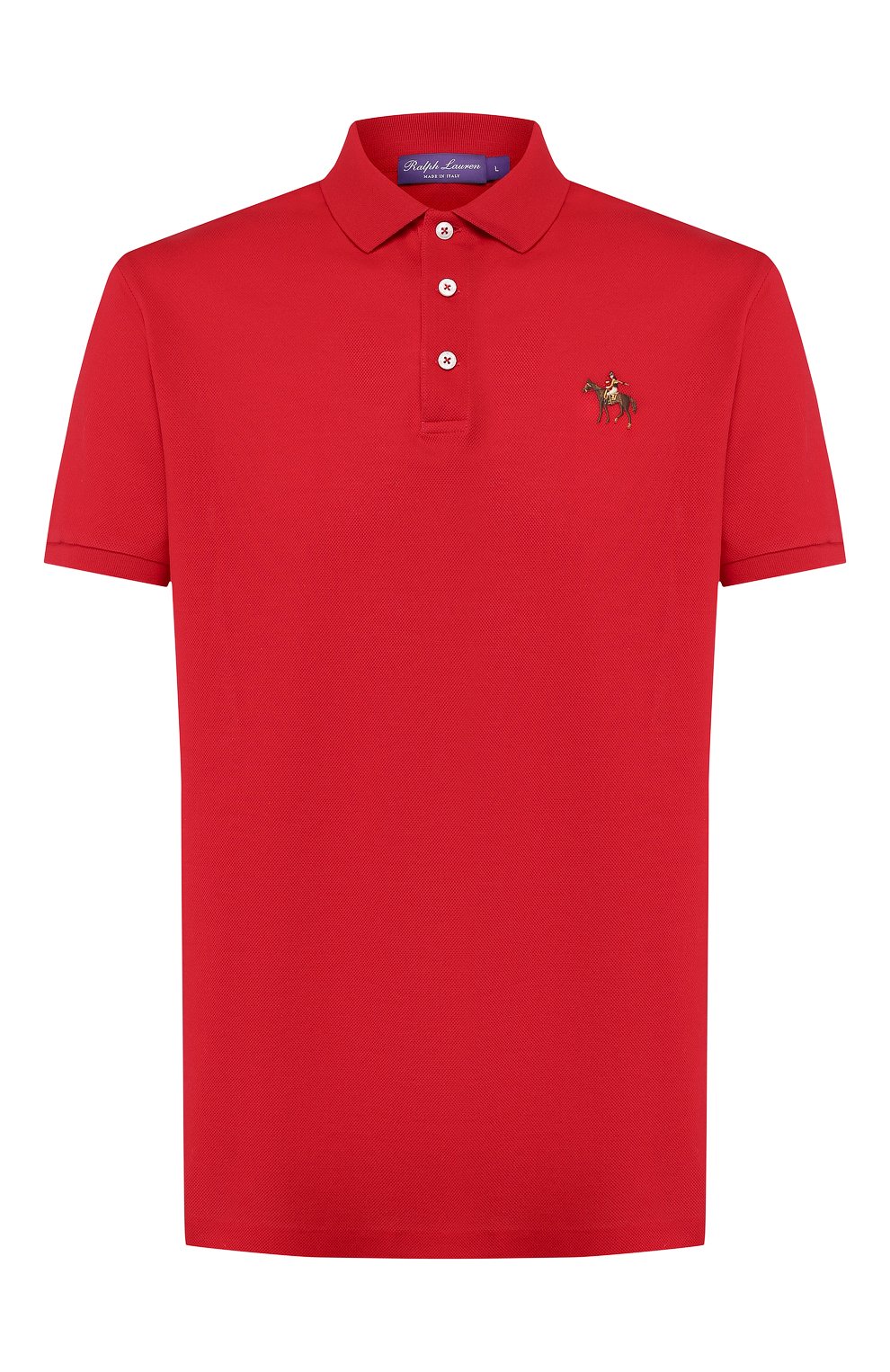 Хлопковое поло RALPH LAUREN, арт. 790508036, фото 1