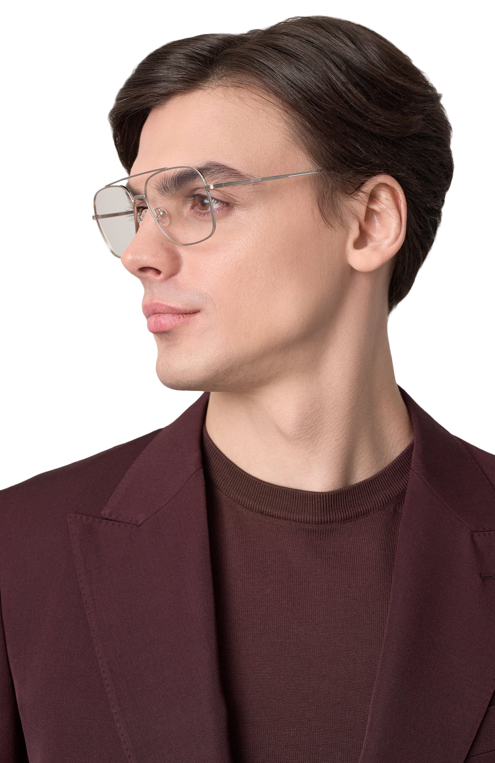 Оправа EIGENGRAU серебряного цвета по цене 23300 руб., арт. 903HZ-ES, фото 2 Оправа EIGENGRAU, арт. 903HZ-ES, фото 2