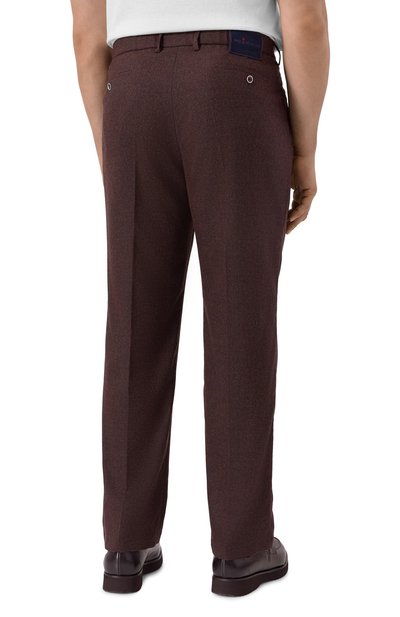 Шерстяные брюки KITON, арт. UFPPER/ZIP, фото 4