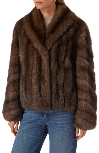 Шуба из соболя VICTORIA KUSENKOVA, арт. 749500003683, фото 3