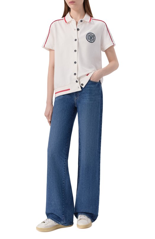 Хлопковая толстовка Aeronautica Militare TF078DF582_1 Белый  TF078DF582_1 Фото 2