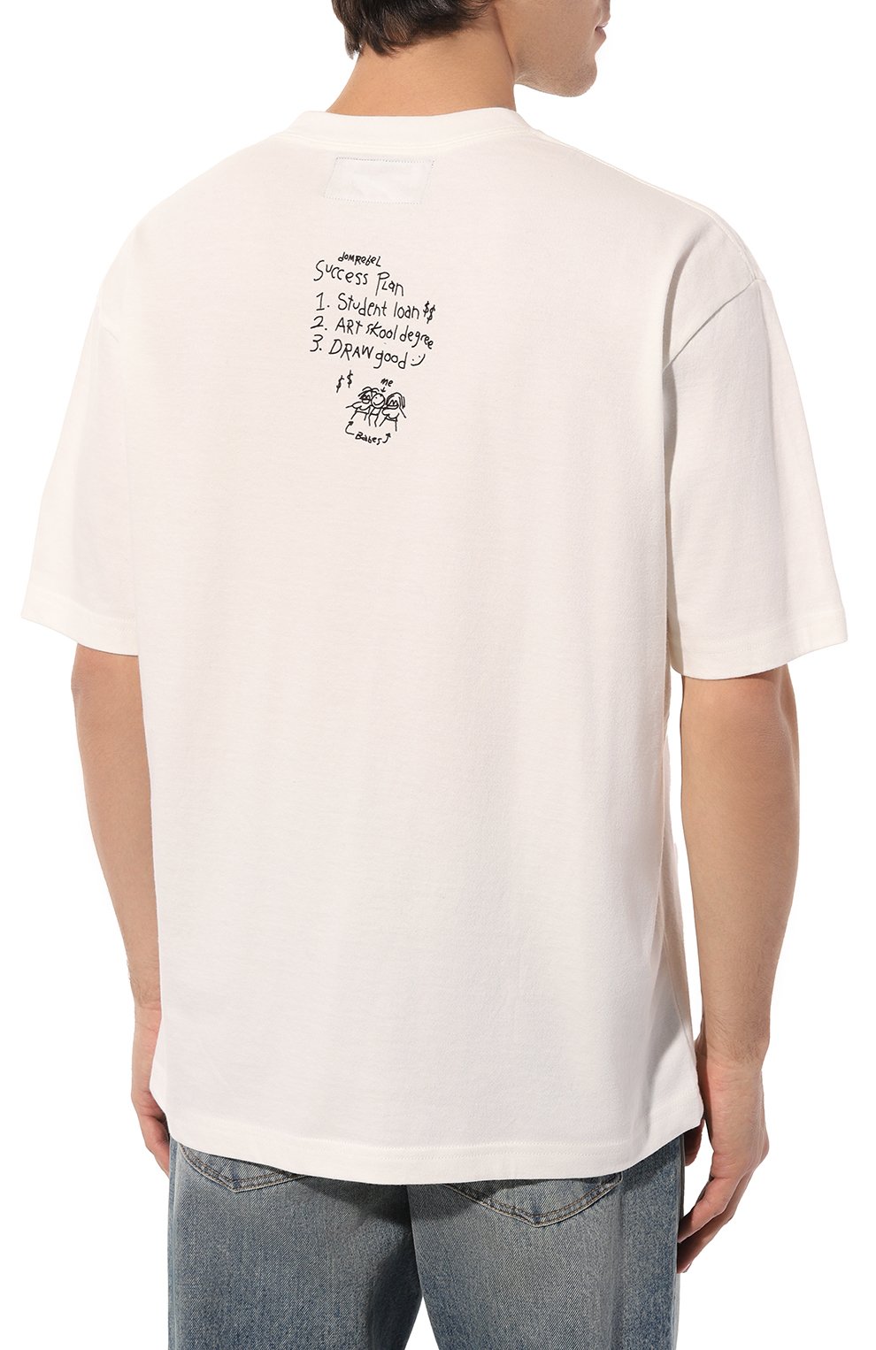 Хлопковая футболка DOMREBEL, арт. MSUCCESS/T-SHIRT, фото 4
