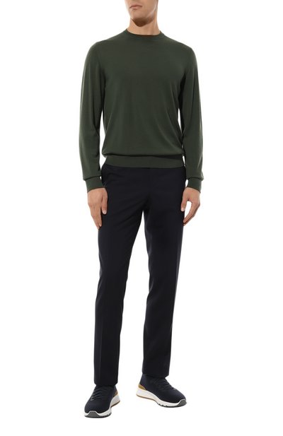 Текстильные кроссовки BRUNELLO CUCINELLI, арт. MZUWLB0253, фото 2