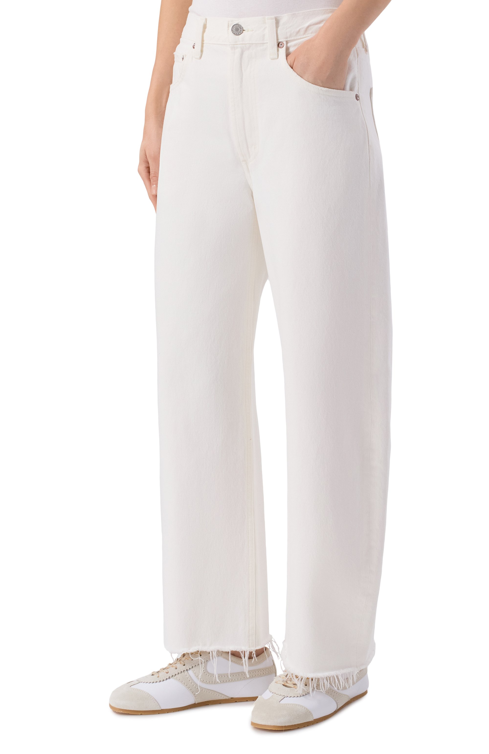 Джинсы low curve fray AGOLDE, арт. A2381183, фото 3