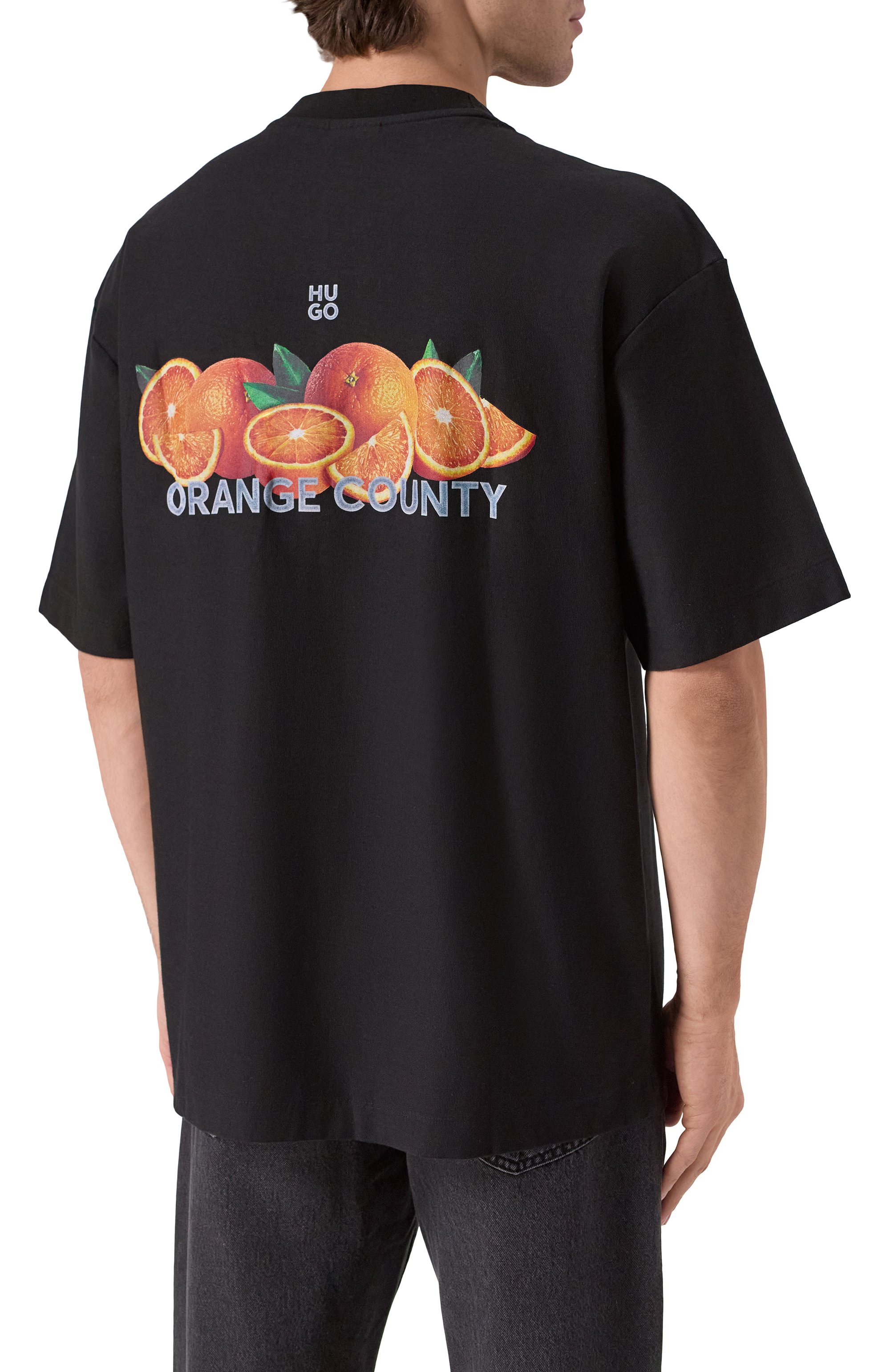 Хлопковая футболка HUGO, арт. 50537576, фото 3