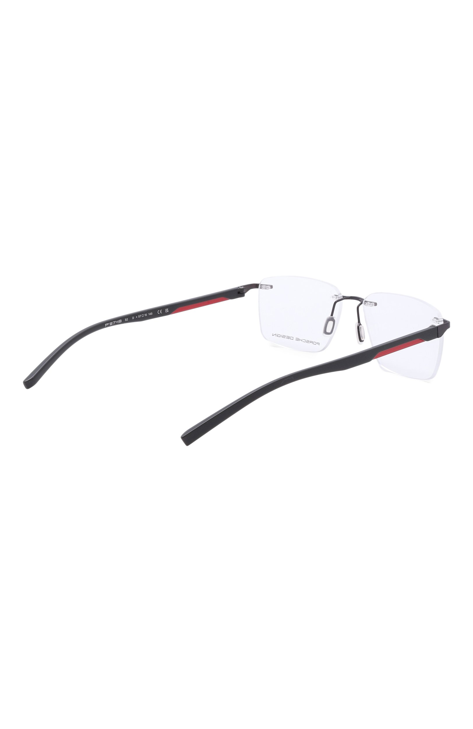Оправа PORSCHE DESIGN черного цвета по цене 38100 руб., арт. 8748-D0S2, фото 3 Оправа PORSCHE DESIGN, арт. 8748-D0S2, фото 3