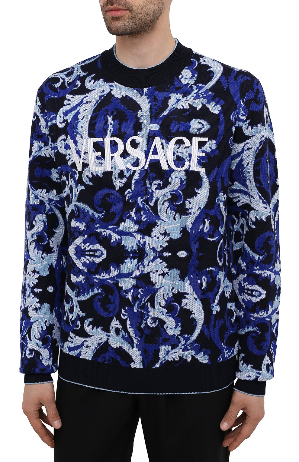 Шерстяной свитер VERSACE, арт. 1001161/1A00790, фото 3