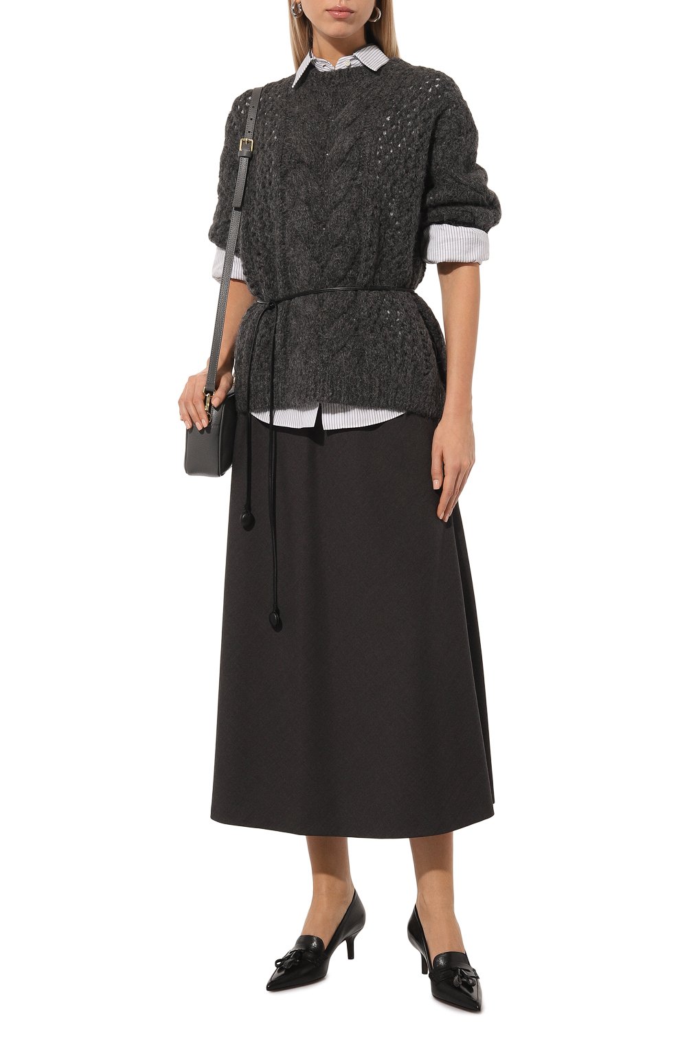 Шерстяной пуловер BRUNELLO CUCINELLI, арт. MDU336100, фото 2