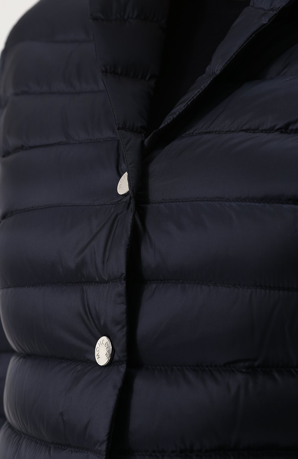Однотонный стеганый пуховик с воротником-стойкой MONCLER, арт. D1-093-35300-94-53048, фото 5