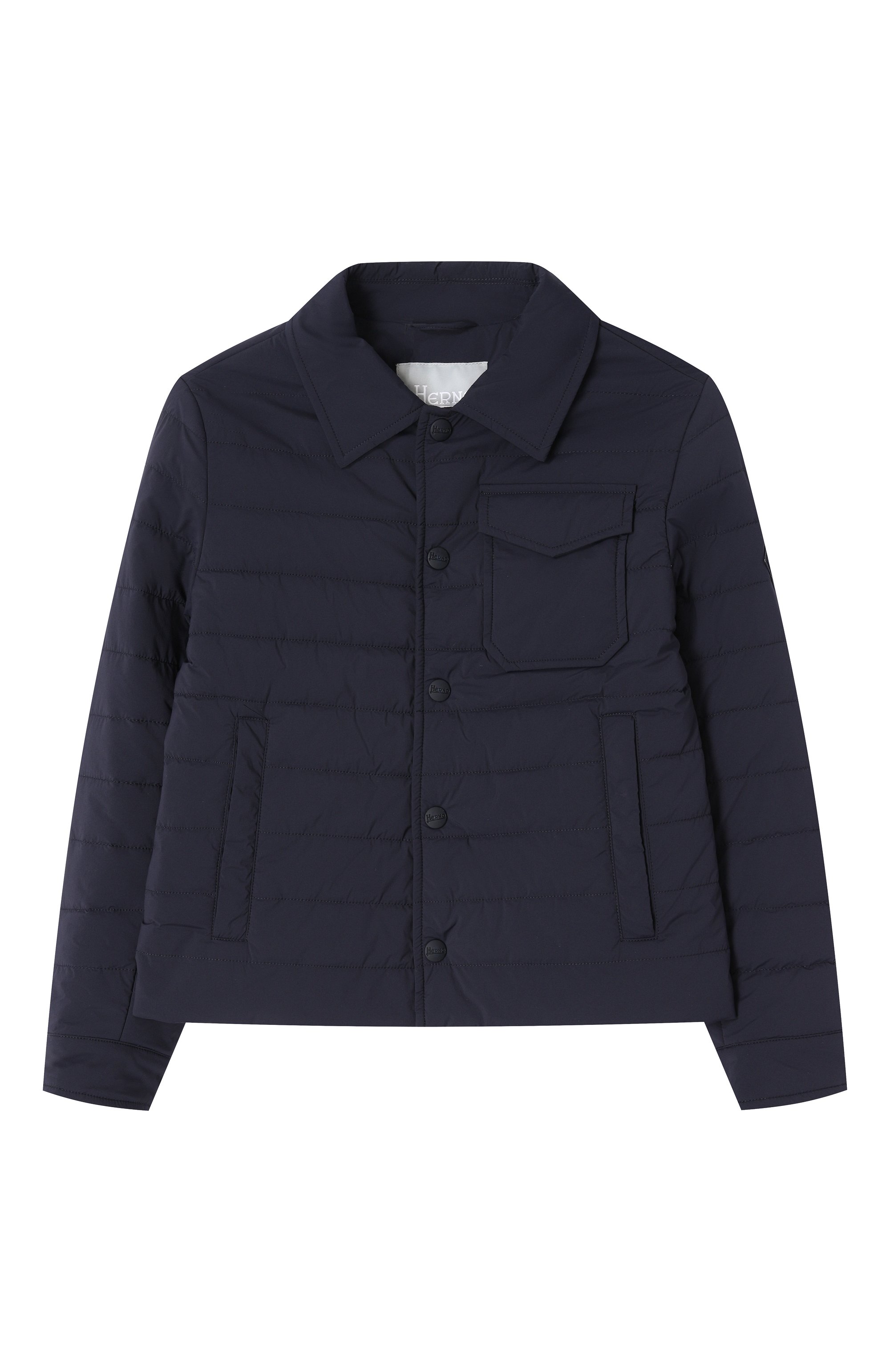 Утепленная куртка-рубашка HERNO, арт. GI000017X/12431SZ/10A-14A, фото 1