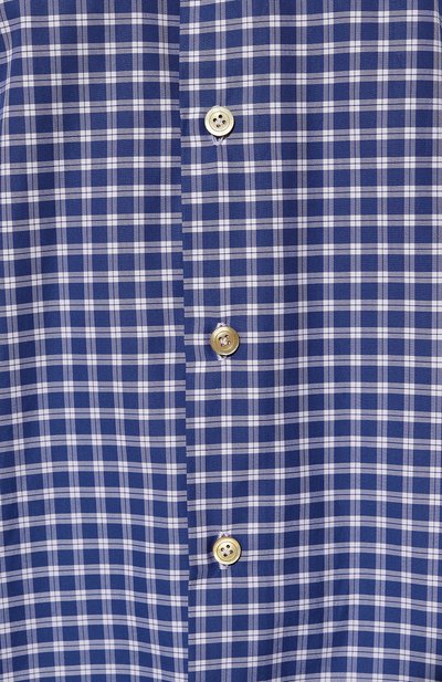 Хлопковая рубашка KITON, арт. UCIH0863708, фото 5