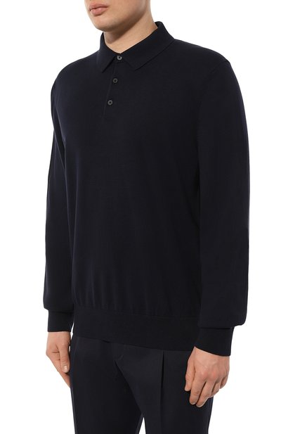 Хлопковое поло BOSS, арт. 50506025, фото 3