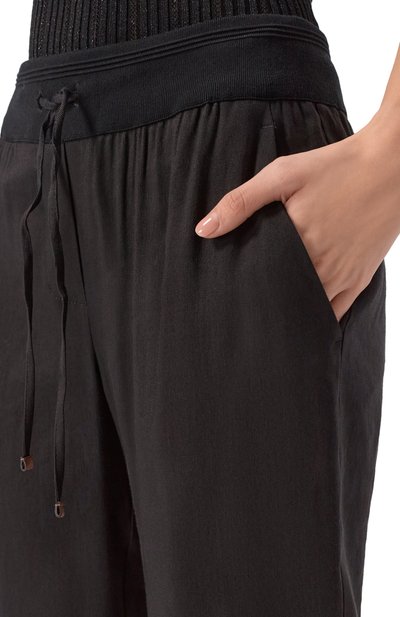 Брюки изо льна и вискозы LORENA ANTONIAZZI, арт. P2640PA80Q/3347, фото 5