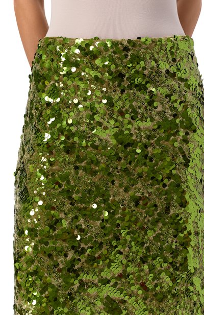 Юбка с отделкой пайетками GANNI, арт. T4169/272, фото 5
