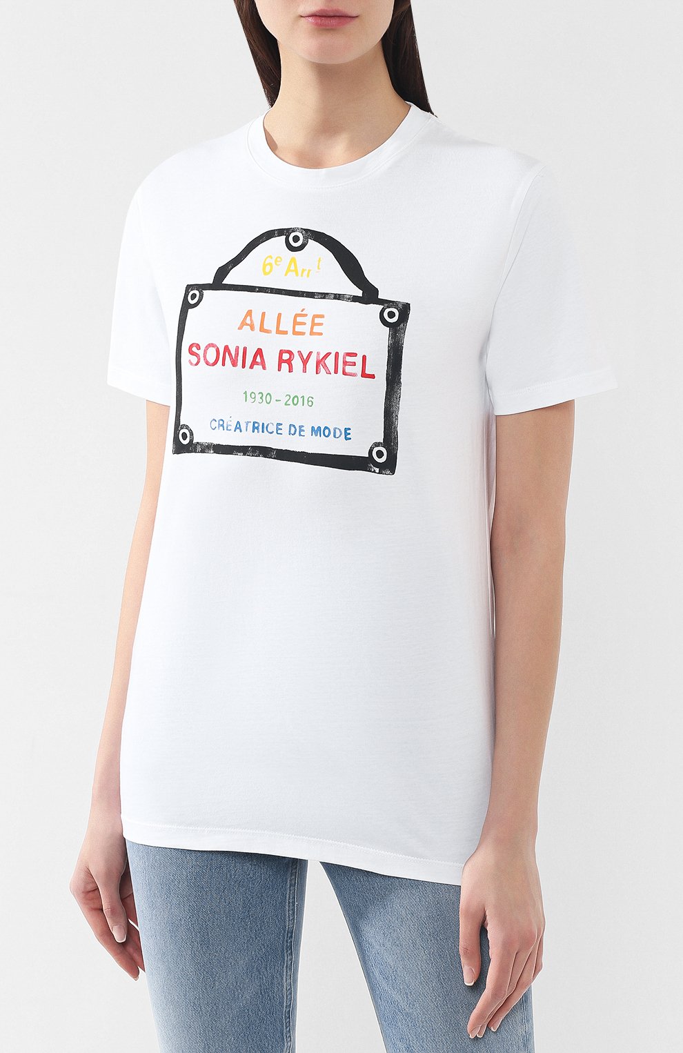 Хлопковая футболка SONIA RYKIEL, арт. 12515066-SB, фото 3