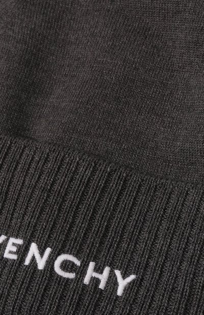 Шерстяная шапка GIVENCHY темно-серого цвета по цене 34950 руб., арт. GWCAPP/U2476, фото 4 Шерстяная шапка GIVENCHY, арт. GWCAPP/U2476, фото 4