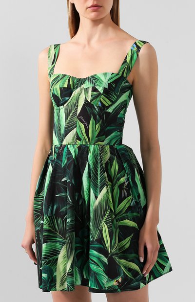 Хлопковое платье DOLCE & GABBANA, арт. F6J1NT/HS5HE, фото 3