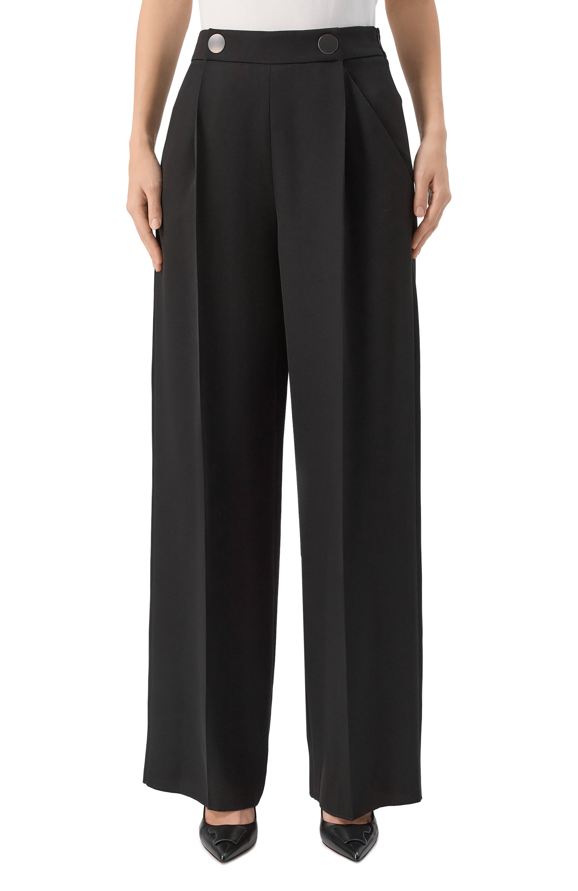 Шелковые брюки GIORGIO ARMANI, арт. GW001562/TE16469, фото 3