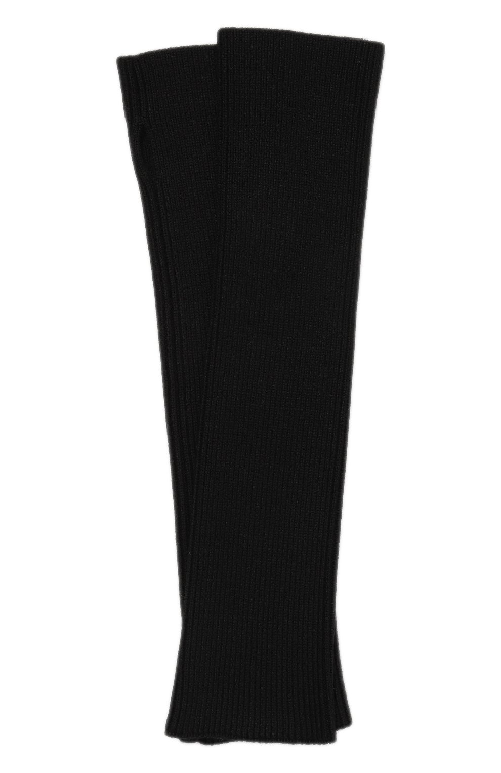 Шерстяные митенки HALFBOY черного цвета по цене 28850 руб., арт. HFW231WAGL062, фото 1 Шерстяные митенки HALFBOY, арт. HFW231WAGL062, фото 1