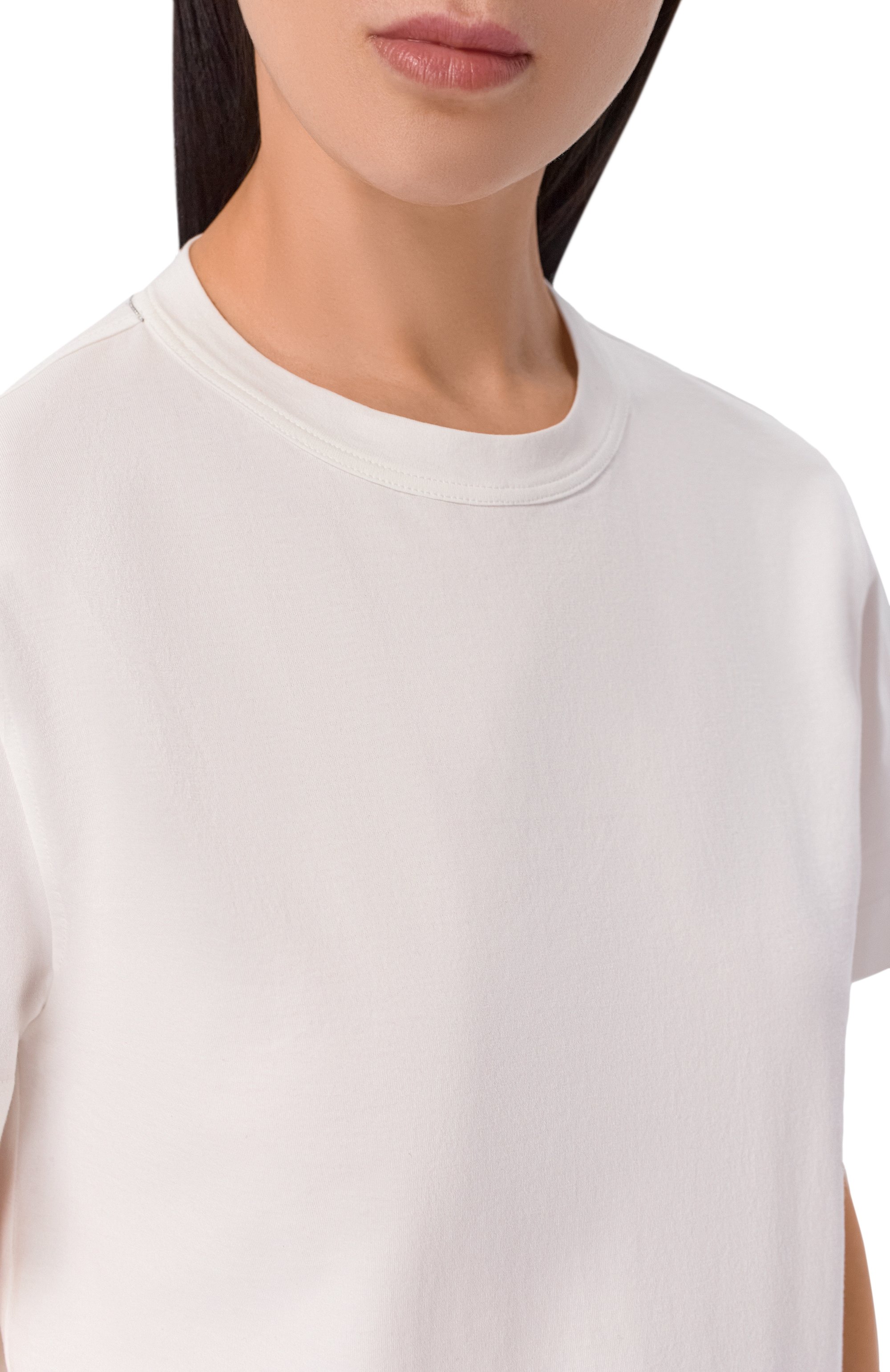 Хлопковая футболка BRUNELLO CUCINELLI, арт. M0T81BI100, фото 5