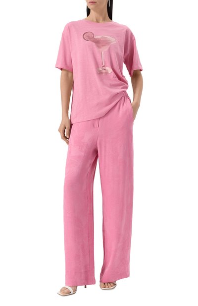 Хлопковая футболка BOSS ORANGE, арт. 50540433, фото 2