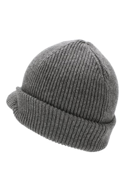 Шерстяная шапка с козырьком INVERNI серого цвета по цене 7955 руб., арт. 4224CM, фото 2 Шерстяная шапка с козырьком INVERNI, арт. 4224CM, фото 2