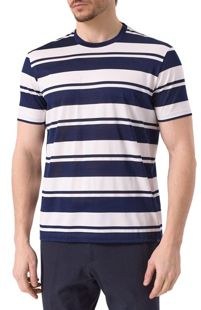 Хлопковая футболка PAUL&SHARK, арт. 25411011, фото 3