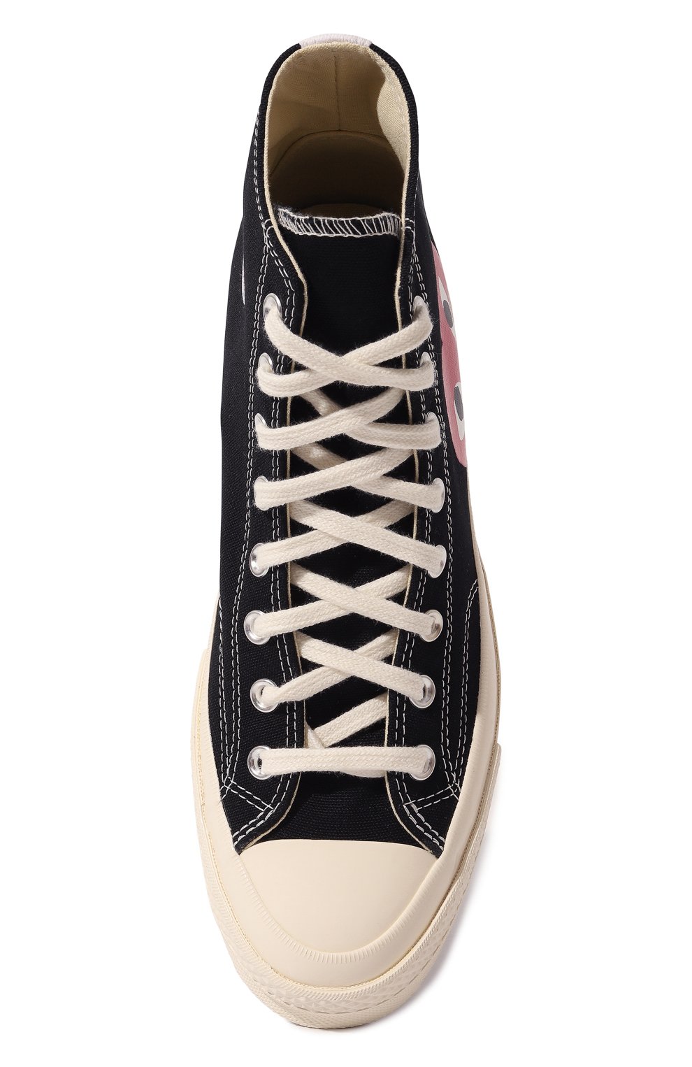 Текстильные кеды comme des garcons play x converse COMME DES GARCONS PLAY, арт. 150204, фото 6