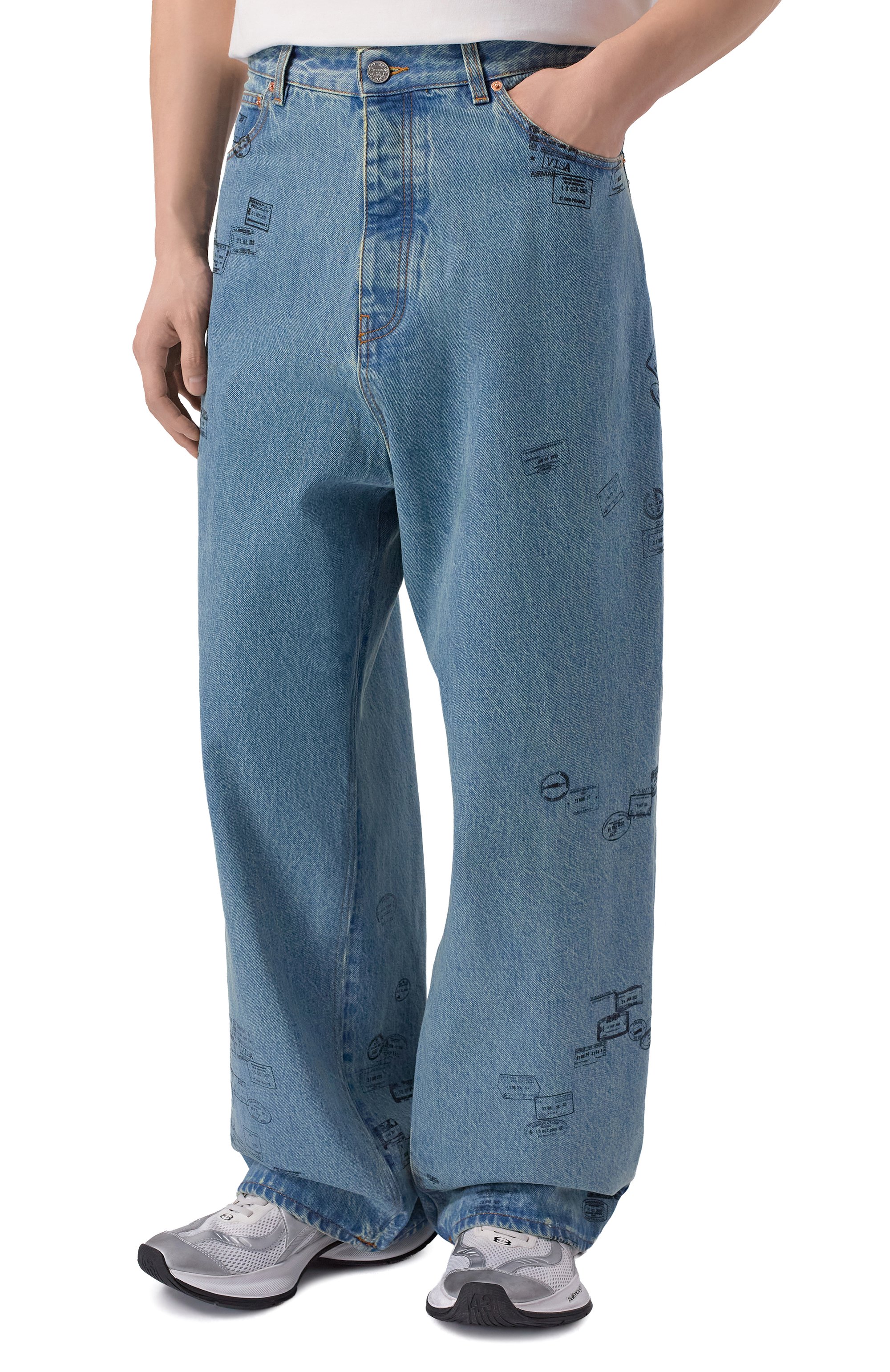 Джинсы VETEMENTS, арт. ME76DP075NP/2804 DENIM, фото 3