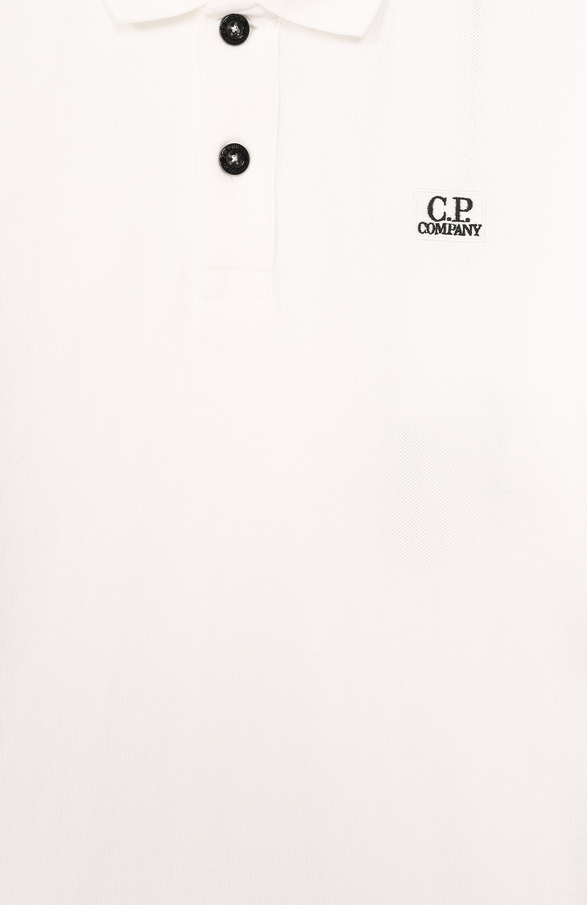 Хлопковое поло C.P. COMPANY, арт. C0M000/LFA04, фото 3
