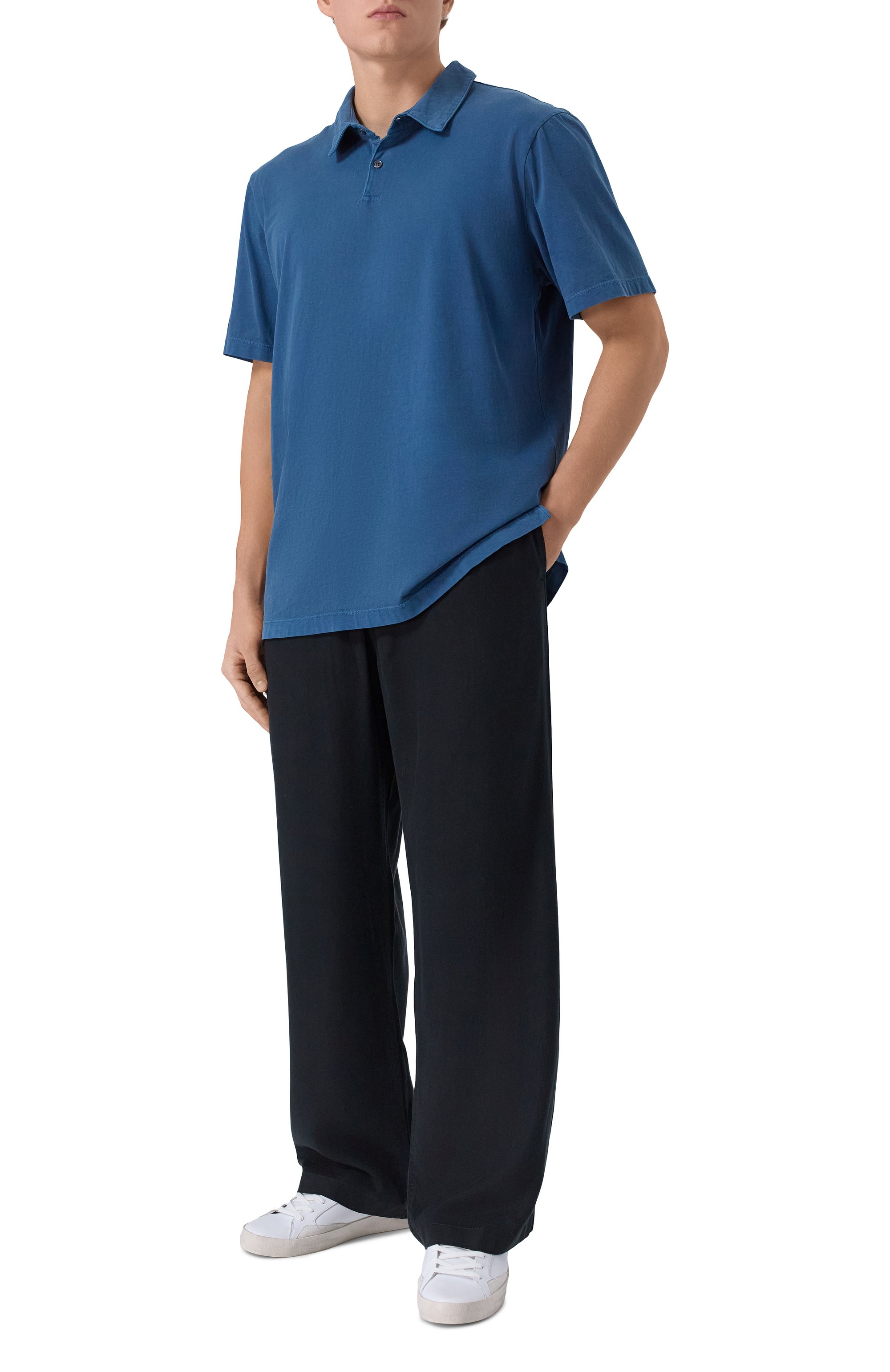 Хлопковое поло JAMES PERSE, арт. MSX3337, фото 2