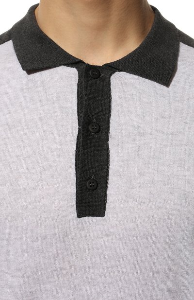 Хлопковое поло CANALI, арт. C0893/MY01482, фото 5