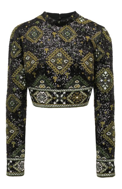 Женский топ с отделкой пайетками GIAMBATTISTA VALLI, арт. 24FWPVCA1058-29RIC