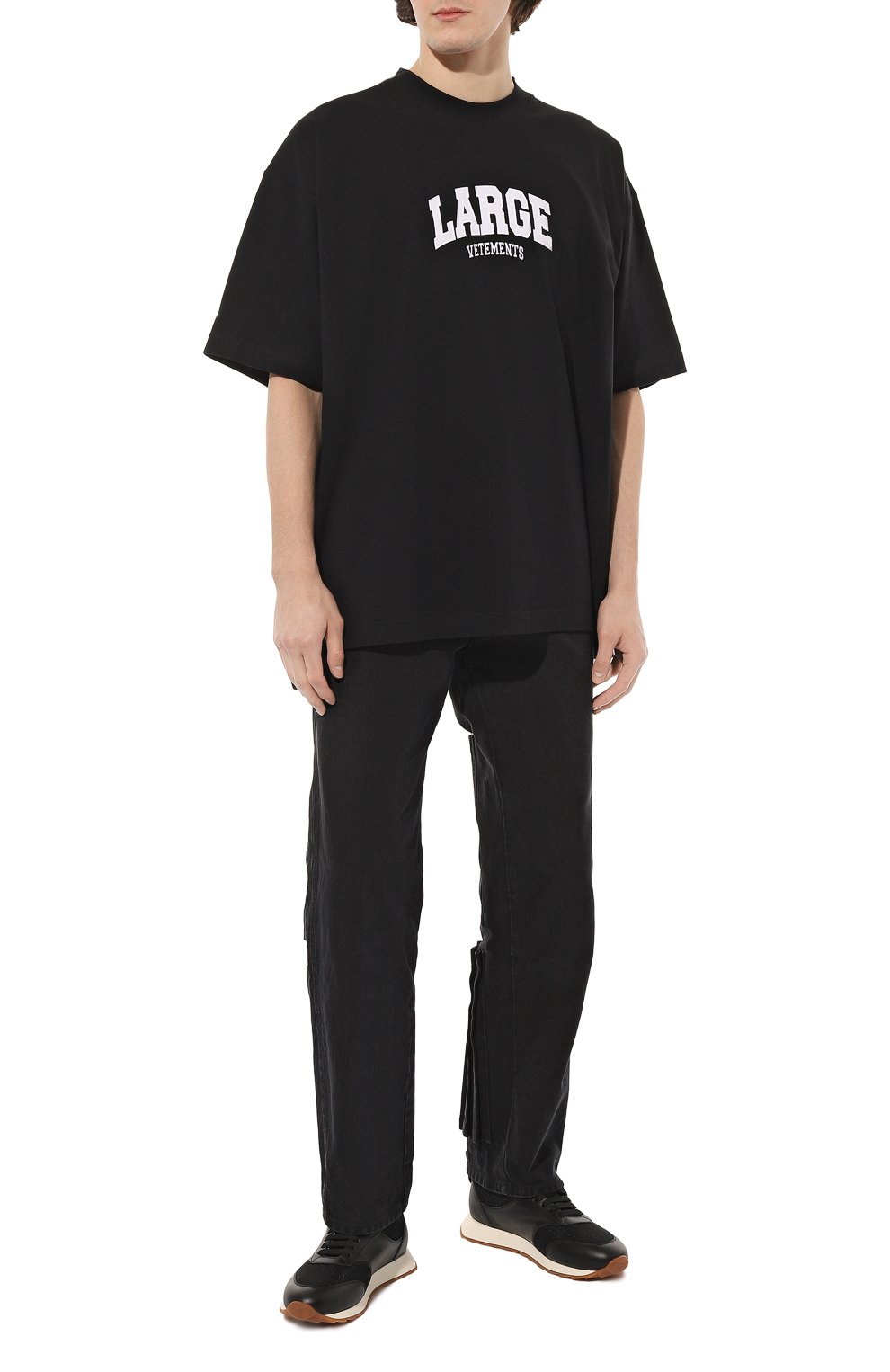 Хлопковая футболка VETEMENTS, арт. UE63TR840B, фото 5