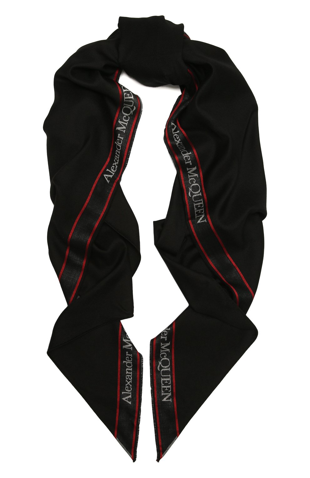 Шарф из шерсти и шелка ALEXANDER MCQUEEN, арт. 595950/4807Q, фото 1