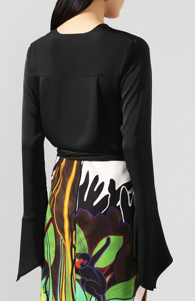 Атласная блузка LANVIN, арт. RW-T0680U-3950-E20, фото 4