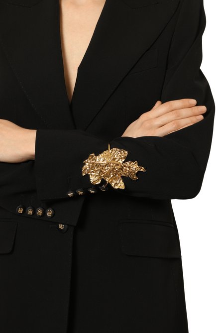 Женский браслет JIL SANDER золотого цвета, арт. J12UY0082 P4877 | Фото 2 (Региональные ограничения белый список (Axapta Mercury): Не проставлено; Нос: Не проставлено)