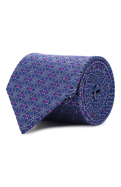 Мужской шелковый галстук CANALI, арт. 18/HJ02630