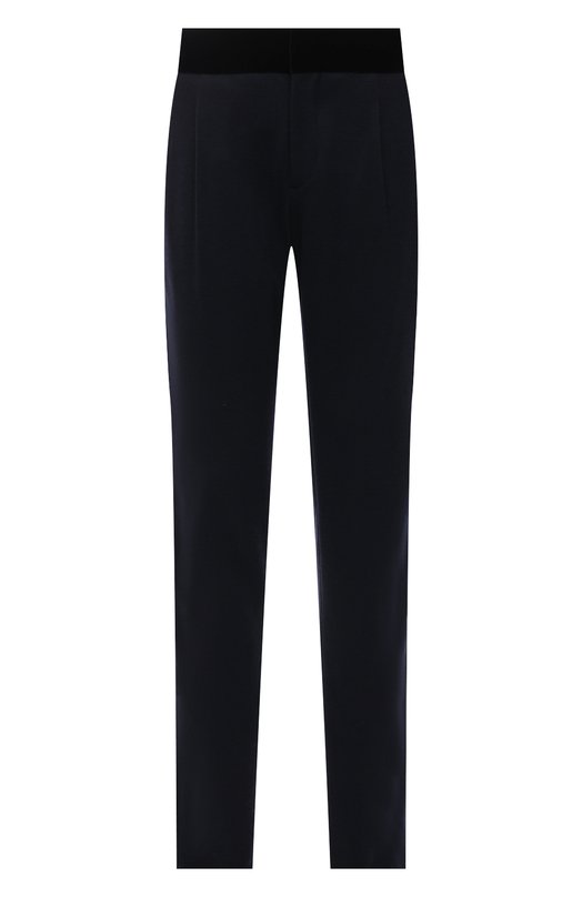 Кашемировые брюки Giorgio Armani 1WGAS01A/J000M_2 Синий 1WGAS01A/J000M_2