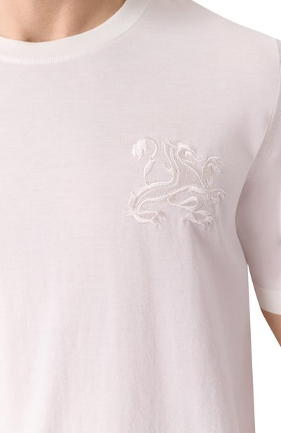 Хлопковая футболка ZILLI, арт. KRN002M0100VBLE00, фото 5